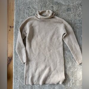 Madewell Ribbed Sweater Dress | Size Small